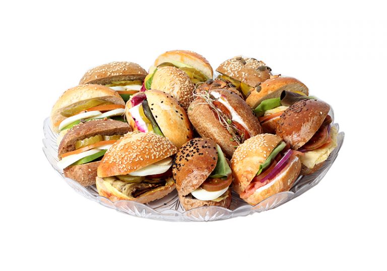מגש מיני בגט 20 יחידות